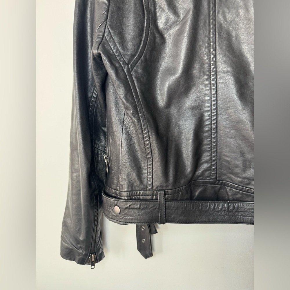 Mackage for Aritzia Leather Biker Jacket – XXS - Picture 12 of 16